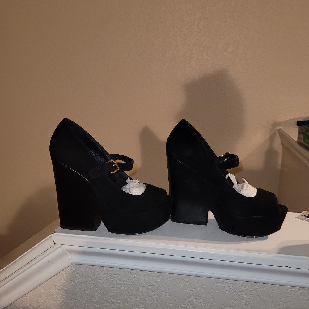 Steve Madden retro suede maryjanes